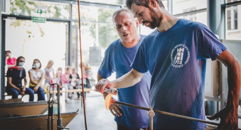 W ten weekend w Muzeum Karkonoskim powstawały szklane cudeńka