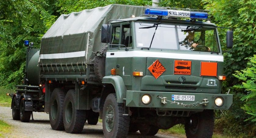 Przywiózł niewybuchy na policję. Ewakuowano komendę i pobliskich mieszkańców