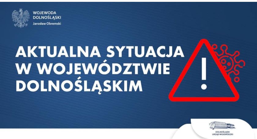 Koronawirus - raport Wojewody Dolnośląskiego