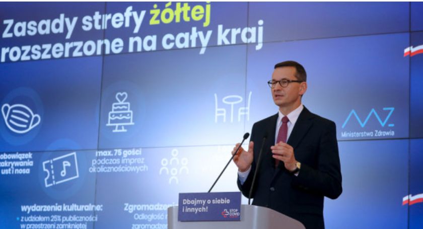 Ministerstwo Zdrowia ogłasza Polskę żółtą strefą. Obostrzenia od 10 października.