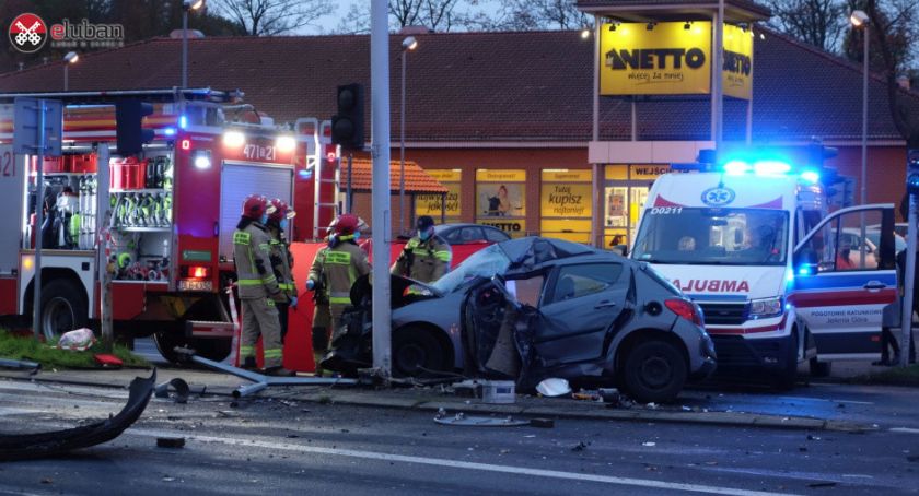 Śmiertelny wypadek w Lubaniu. Nie żyje 54-letni mężczyzna.