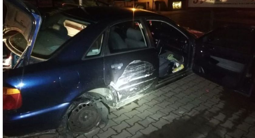 Uciekała przed policją aż iskry szły