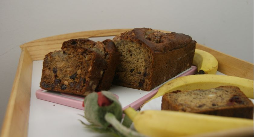 Maja poleca - Chlebek bananowy 