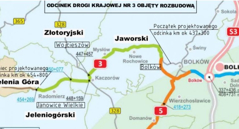 Konsultacje ws. przebiegu drogi krajowej nr 3