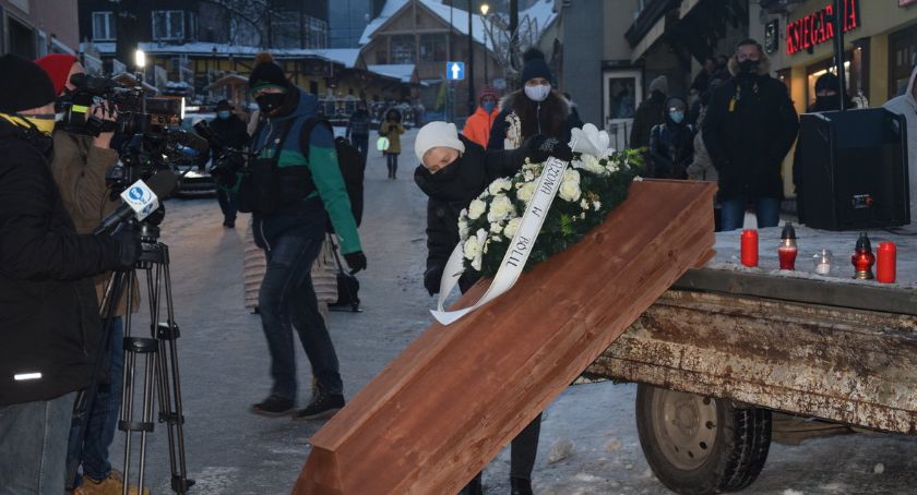 Branża turystyczna protestowała w Karpaczu
