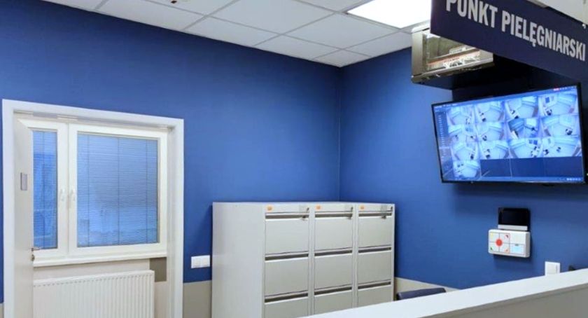 Modułowy szpital w Bolesławcu otwarty dla pacjentów