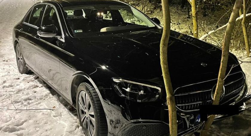 Odzyskany mercedes o wartości 300 tysięcy złotych
