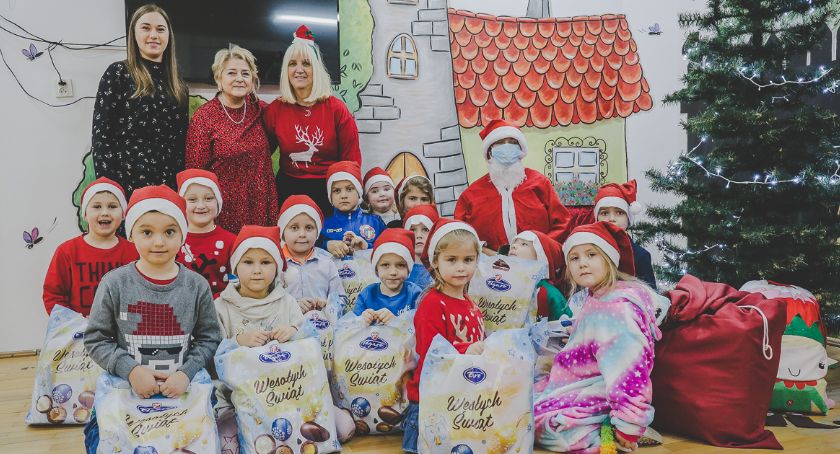 Mikołaj w Przedszkolu Samorządowym nr 1 w Piechowicach