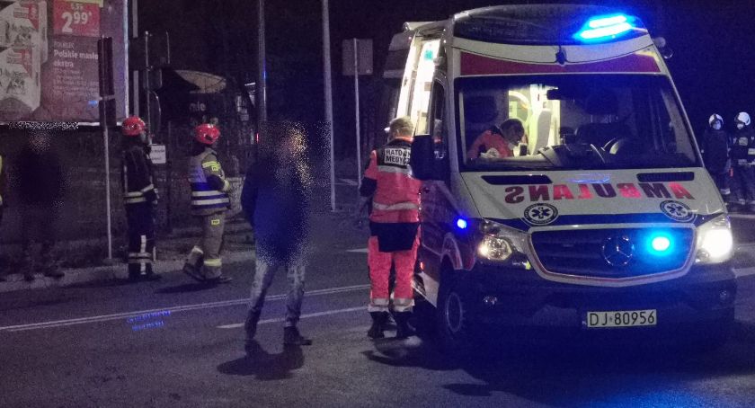 Zderzenie dwóch samochodów na Grunwaldzkiej