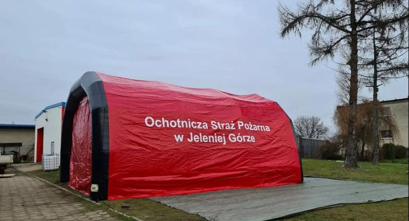 Jelenia Góra : Nowy sprzęt dla strażaków OSP Wiejska