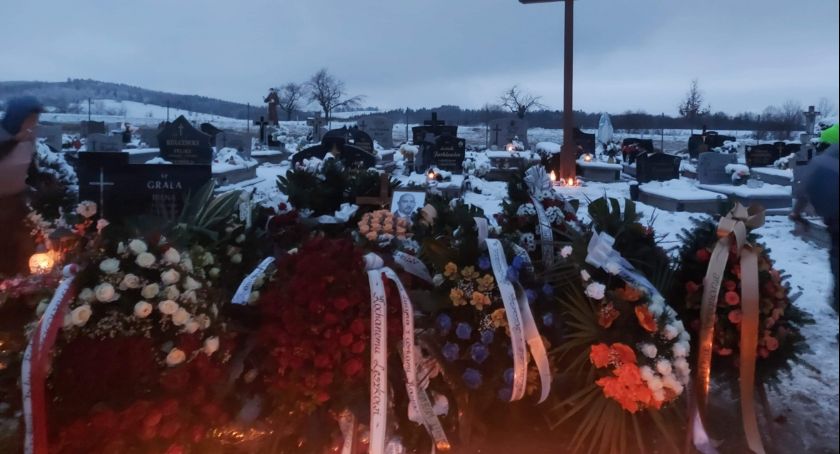 Ostatnie pożegnanie Śp. Leszka Grali.
