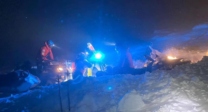 Akcja ratunkowa GOPR w rejonie Spalonej Strażnicy