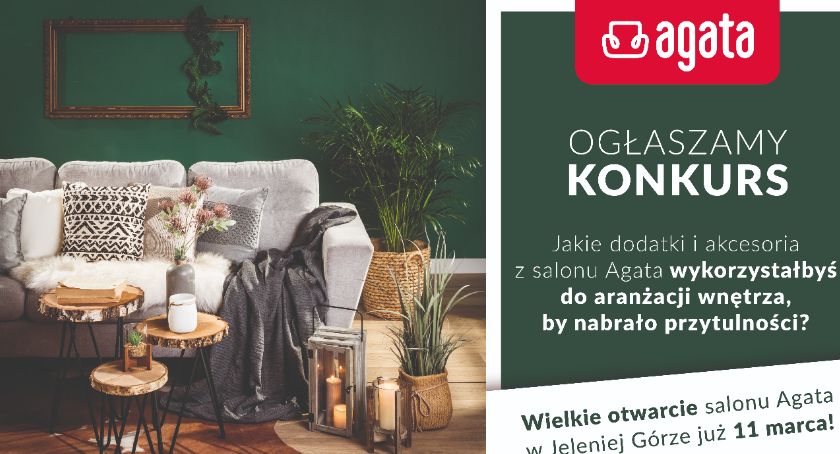 Świętuj z nami otwarcie salonu Agata w Jeleniej Górze i wygraj zestaw akcesoriów!