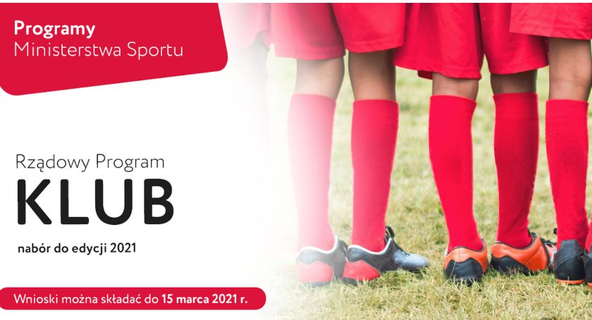 Program Klub 2021 dofinansowanie dla klubów sportowych 