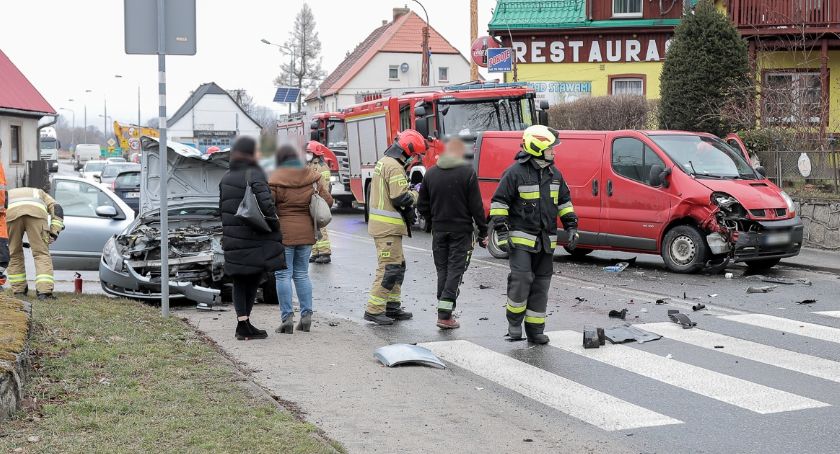 Wymuszenie pierwszeństwa na ul. Żołnierskiej w Podgórzynie