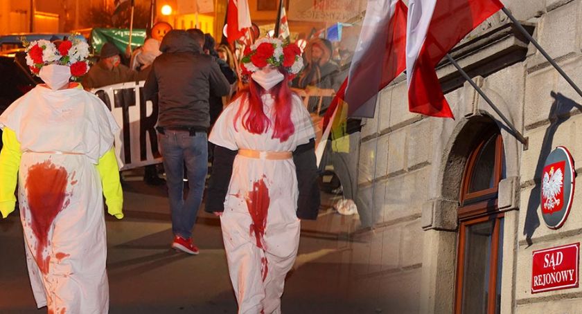 Za organizację protestów trafiły pod sąd. Jest wyrok