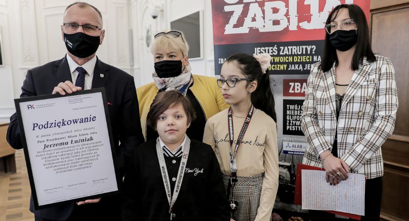 Podziękowanie dla Prezydenta Jeleniej Góry 