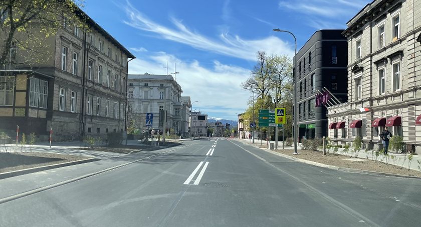 Al. Wojska Polskiego wciąż jest placem budowy