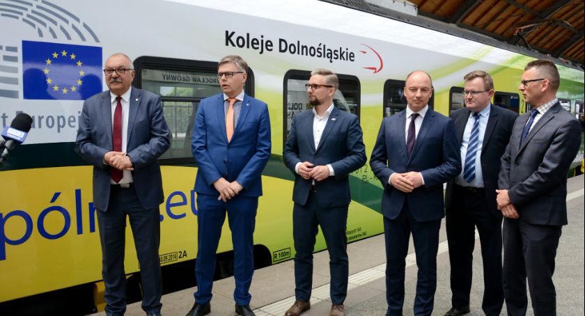 Specjalny pociąg Kolei Dolnośląskich promuje Europejski Rok Kolei