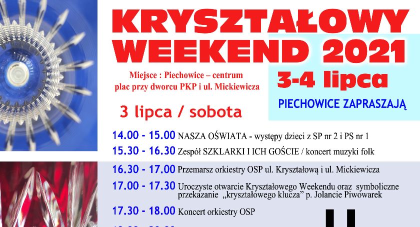 Piechowice zapraszają na Kryształowy Weekend!