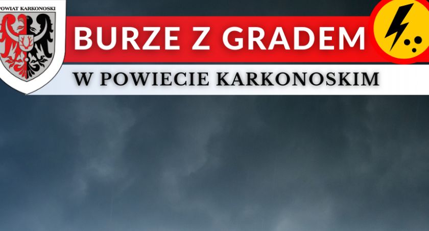 Środa z burzami i gradem
