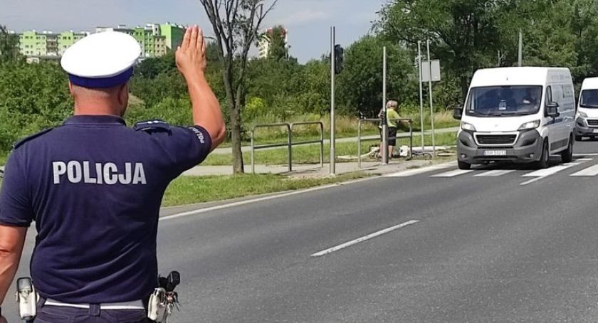 Policja kontrolowała prędkość na głównych drogach Jeleniej Góry