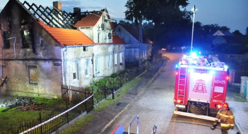 Tragedia w Ruszowie. Mężczyzna zginął w płomieniach.
