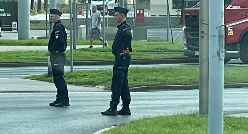 Rowerzysta potrącony przez betoniarkę?