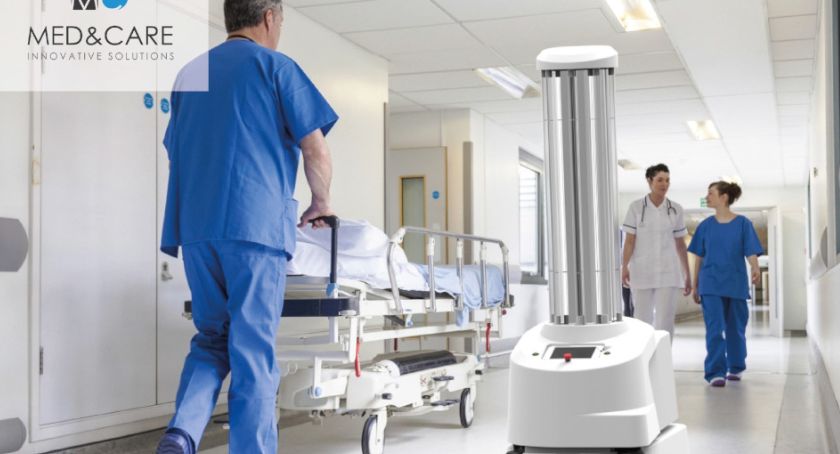 Ultranowoczesny UVD Robot  wsparciem Szpitala Bukowiec w Kowarach 