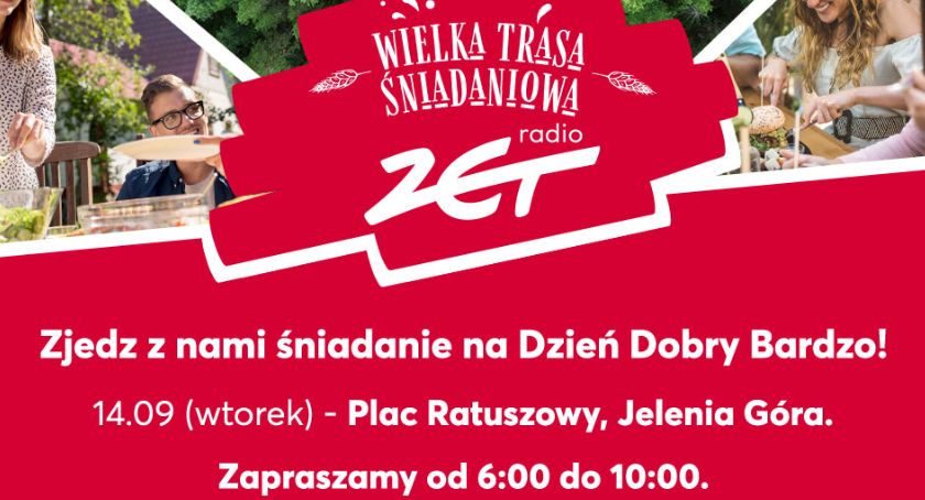 Śniadanie z Radiem ZET i program na żywo z Jeleniej Góry