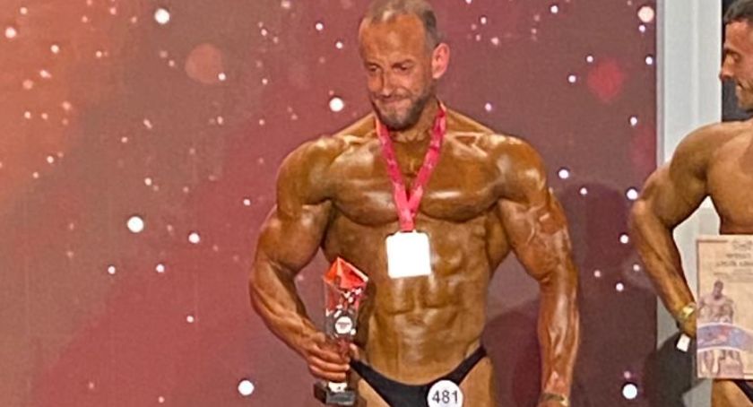 Daniel Kunikowski z brązowym medalem Arnold Classic Europe