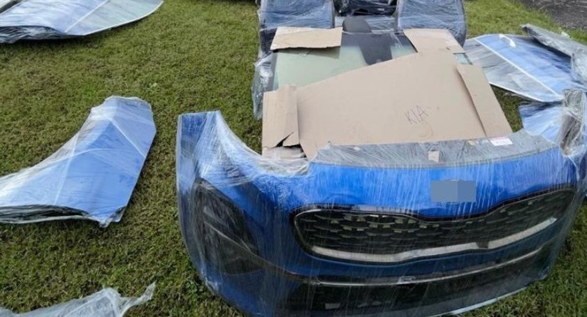 Zlikwidowana dziupla. Paser w rękach policjantów.
