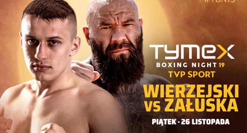 Oskar Wierzejski zawalczy na Tymex Boxing Night 19!