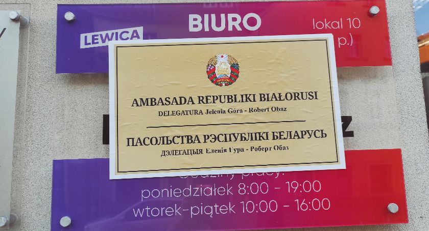 Delegatura Ambasady Republiki Białorusi zamiast Biura Poselskiego?