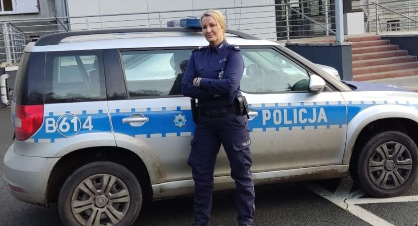 Jeleniogórska policjantka w czasie wolnym od służby zatrzymała nietrzeźwego kierującego
