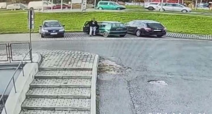Próbował włamać się do jednej z jeleniogórskich firm. Nagrały go kamery