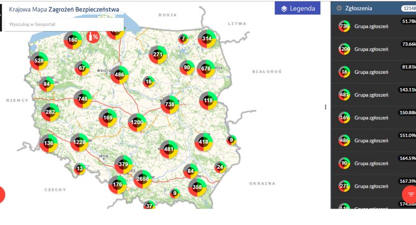 Jakie problemy zgłosili mieszkańcy regionu jeleniogórskiego w listopadzie 2021 roku na KMZB?