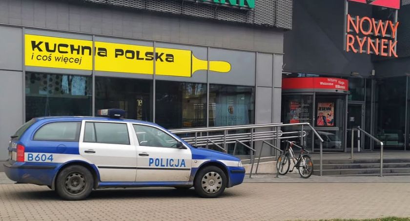 Nożownik w Galerii Nowy Rynek