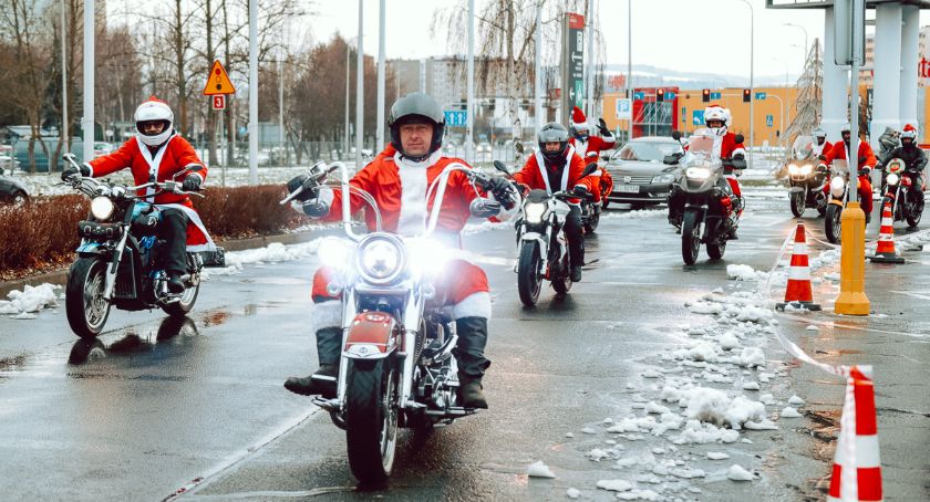 Motomikołajkowe atrakcje przy Galerii Sudeckiej