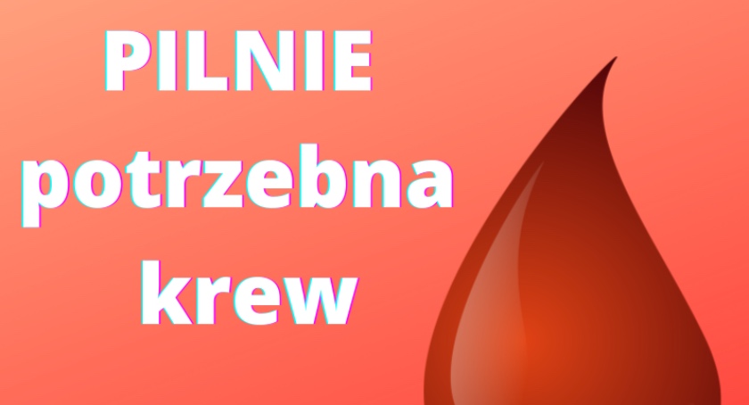 Apel o oddanie krwi dla Marcina Urbaniaka