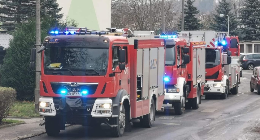 Wyciek gazu na zabobrzu przy ulicy Karłowicza