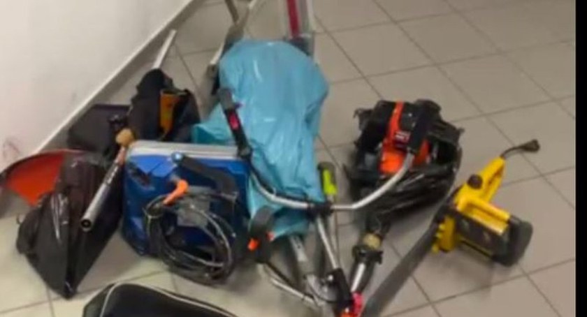 Zatrzymana za podpalenie altanki oraz włamania