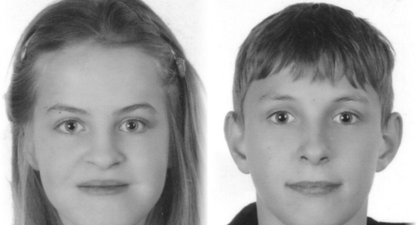 Poszukiwani 14-letnia Nikola i 16-letni Sebastian Waszkiel