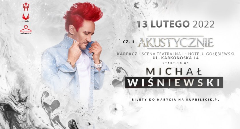 Koncert akustyczny Michała Wiśniewskiego w Karpaczu