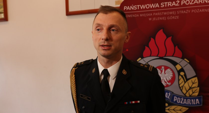 Andrzej Ciosk komendantem Państwowej Straży Pożarnej w Jeleniej Górze