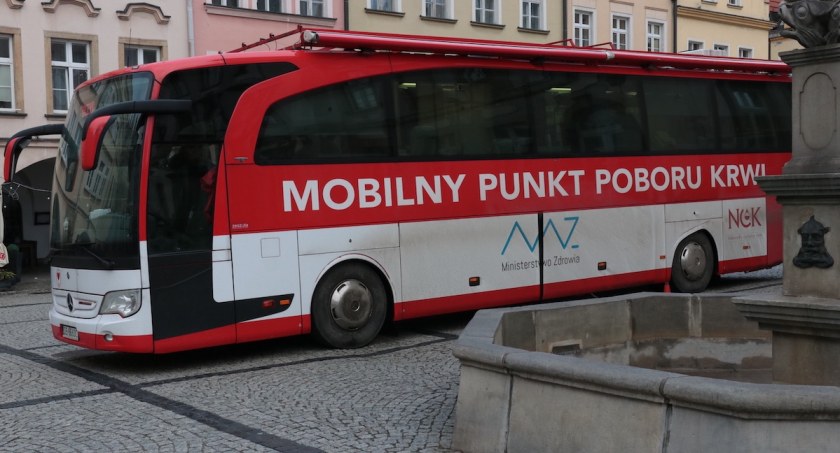 Mobilny Punkt Poboru Krwi w Jeleniej Górze