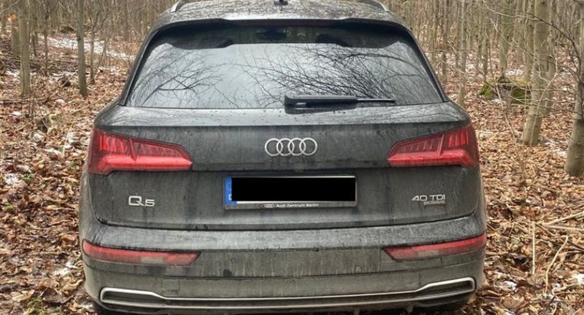Skradziony samochód odzyskany przez policjantów