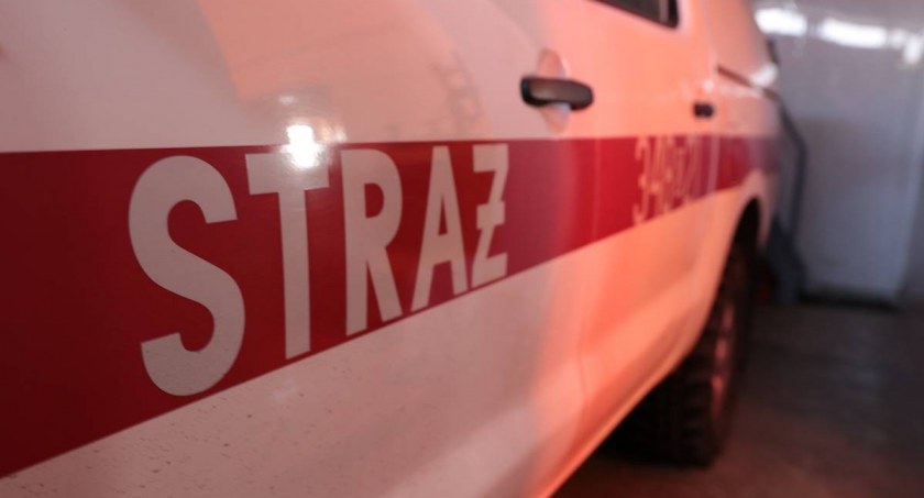 Olbrzymi pożar i równie duży mandat