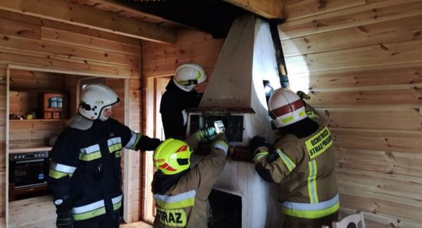 Czujność domownika zapobiegła tragedii. Mogło dojść do pożaru domku wypoczynkowego