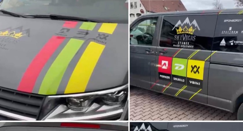Skradziono busa ze sprzętem narciarskim zawodników